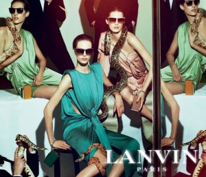 Рекламная кампания Lanvin – уже полностью