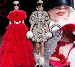 Неделя моды в столице Франции: коллекция осень-зима периода 2012-2013 годов от бренда Alexander McQueen