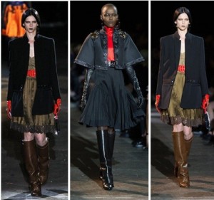 Неделя моды в столице Франции: коллекция осень-зима периода 2012-2013 годов от бренда Givenchy