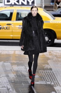 Меховая коллекция DKNY осень-зима 2012-13
