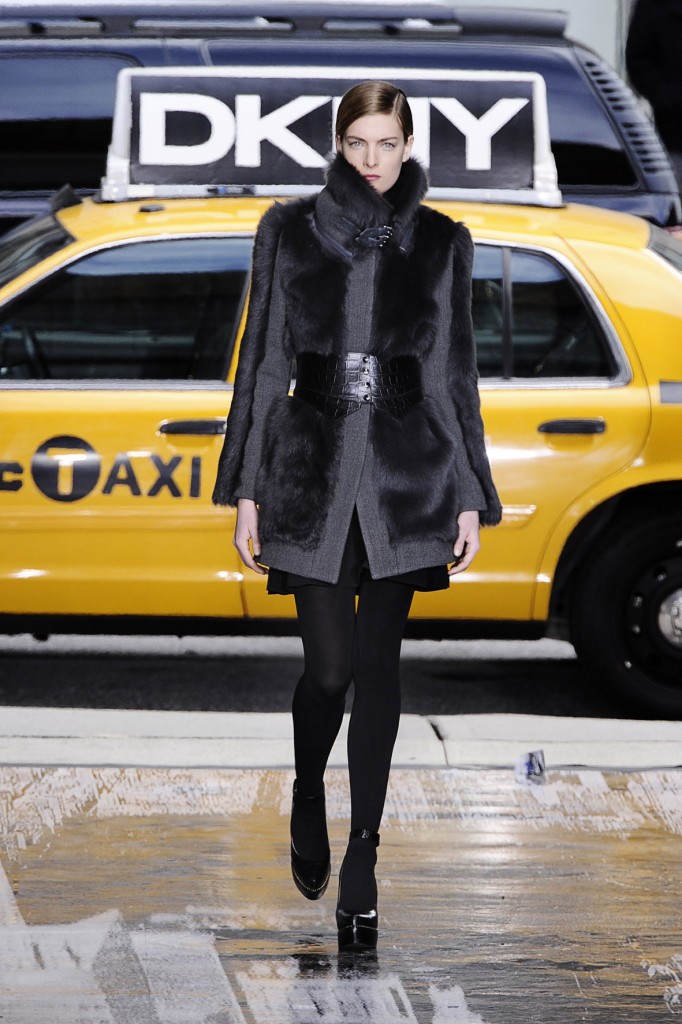 Меховая коллекция DKNY осень-зима 2012-2013