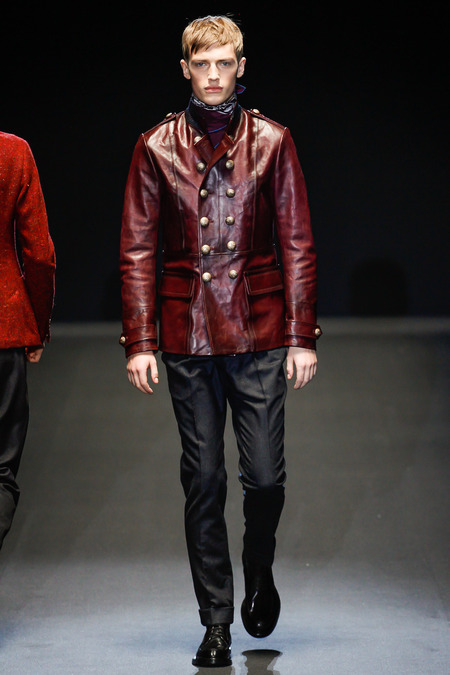 Gucci осень 2013, кожаная мужская куртка Гучи