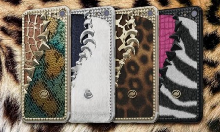 Гламурные чехлы для Iphone 7 из меха и кожи от ювелирного бренда Ouvri