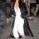 Ким Кардашьян в роскошной норковой шубе покоряет Нью-Йорк