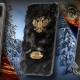 iPhone 8 с мехом норки, метеоритом и вулканической лавой от Caviar