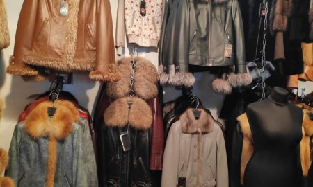 осенние и зимние женские кожаные куртки с мехом лисы